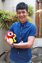 组图：柯震东新浪娱乐专访 与萧亚轩传讯互动