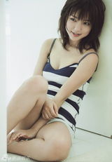 组图：真野惠里菜青春性感无敌受宅男追捧