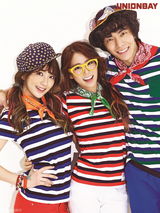 高清组图：KARA成员与李民基夏日写真清新俏皮