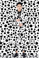 组图：张皓然《小时代》造型曝光 引领波点潮流