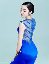 组图：林芮西时尚杂志写真 显典雅女神范