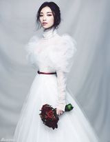 组图：倪妮化身美丽新娘 清纯妩媚交织变换