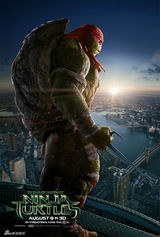 组图：《忍者神龟》真人版新海报 网友称被帅哭