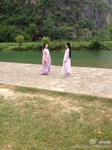 组图：花千骨曝毁容照 赵丽颖嘴角流血双眼蒙纱