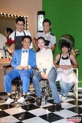 组图：杜德伟《爱她没得救》MV拍摄众星助阵