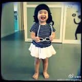 组图：(曹格儿女)曹氏兄妹有爱日常 暖Joe萌Grace初长成