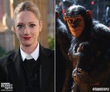 组图：走进《猩球黎明》幕后 真人如何变猿猴？