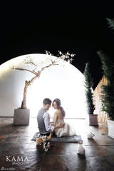 组图：韩球星朴智星婚纱照 浪漫唯美惹人羡