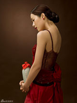 高清图：江一燕酒醉秀美肌 性感宛如画中人