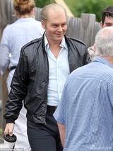 组图：德普赶拍新电影 片场低调庆生女友未到场