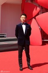 组图：《亲爱的》红毯 赵薇长裙飘逸郝蕾穿黑裙