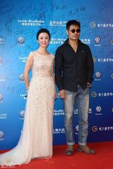 组图：电视华鼎奖红毯 郑爽仙气佟丽娅美艳