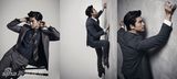 组图：2PM玉泽演写真 西服攀岩秀别样魄力