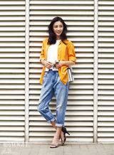 组图：王丽坤时尚街拍 布拉格静待“邂逅”