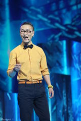 组图：《演说家》乐嘉黑脸 林志颖曝三岁口吃