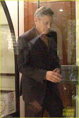 组图：乔治-克鲁尼带未婚妻见父母似好事将近