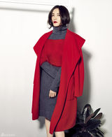 组图：小宋佳帅气登封面 个性拉风获赞