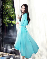 组图：董璇清新色彩大片 上演女神与美食诱惑