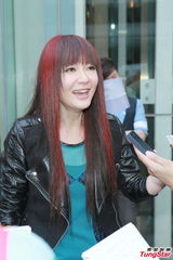 组图：郭晋安为宣传坐轮椅 田蕊妮假发像徐子珊