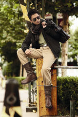 组图：吕聿来最新大片诠释男人也是奢侈品