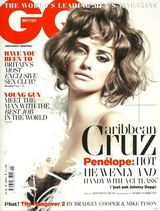 组图：西班牙美女佩内洛普-克鲁兹登《GQ》封面