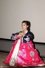 组图：中朝合拍片《平壤之约》首映礼李少红助阵