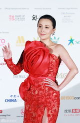 组图：亚洲电影大奖红毯春色浓 众女星挤胸露腿