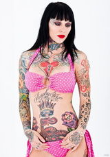 幻灯图：影后布洛克老公的情妇拍纳粹主题露骨写真