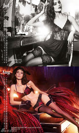 组图：日历宝贝2013年历 性感内衣大秀曼妙身姿