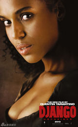 组图：《被解放的姜戈》曝角色海报 五巨星气场强