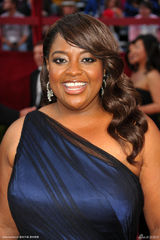 高清组图：雪莉-谢福尔德亮相 宝蓝色礼服低调