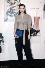 组图：王菲亮相品牌秀帅气十足 那英端庄典雅