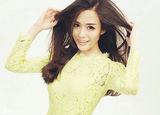 组图：汤晶媚写真曝光 清新甜美似邻家少女