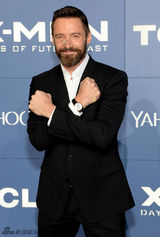 组图：范冰冰现身《X战警》首映 杰克曼将来京