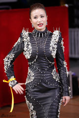 组图：大影节闭幕式 汤唯红裙知性王丽坤温婉