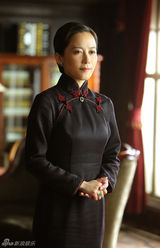 组图：《东方战场》热拍 俞飞鸿演绎最美宋美龄