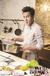 组图：刘恺威为杨幂下厨 为妻做甜“幂”马卡龙