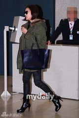 组图：韩星朴诗妍赴菲律宾拍写真归国