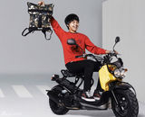 组图：韩星吕珍九拍写真 学生造型活力足