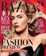 组图：温丝莱特大气登封面 秀丰满曲线彰显优雅