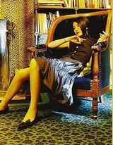 组图：王菲罕见昔日性感大片 穿内衣仰躺沙发