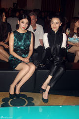 组图：阚清子旗袍装亮相 红唇诱惑情迷夜上海