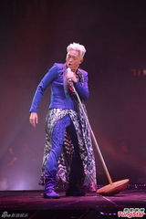 组图：草蜢红馆演出众星支持 舞动人肉风火轮