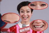 组图：郑秀文年过四旬现双下巴抬头纹露黑牙