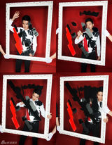 组图：冯绍峰红白黑三色大片雅痞帅气