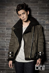 高清组图：韩星朴基雄拍写真 雕刻外貌精致帅气