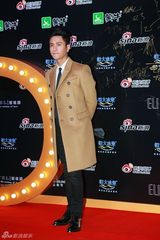 组图：微博之夜红毯 陈坤微笑亮相帅气有型