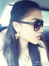 组图：刘翔90后女友美艳照曝光 轮廓分明似朱莉