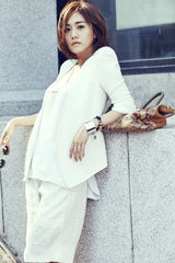 组图：刘云(刘芸)中性不羁大片 尽显自由随性魅力