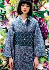 组图：日美混血嫩模走红 被誉日版奥黛丽赫本